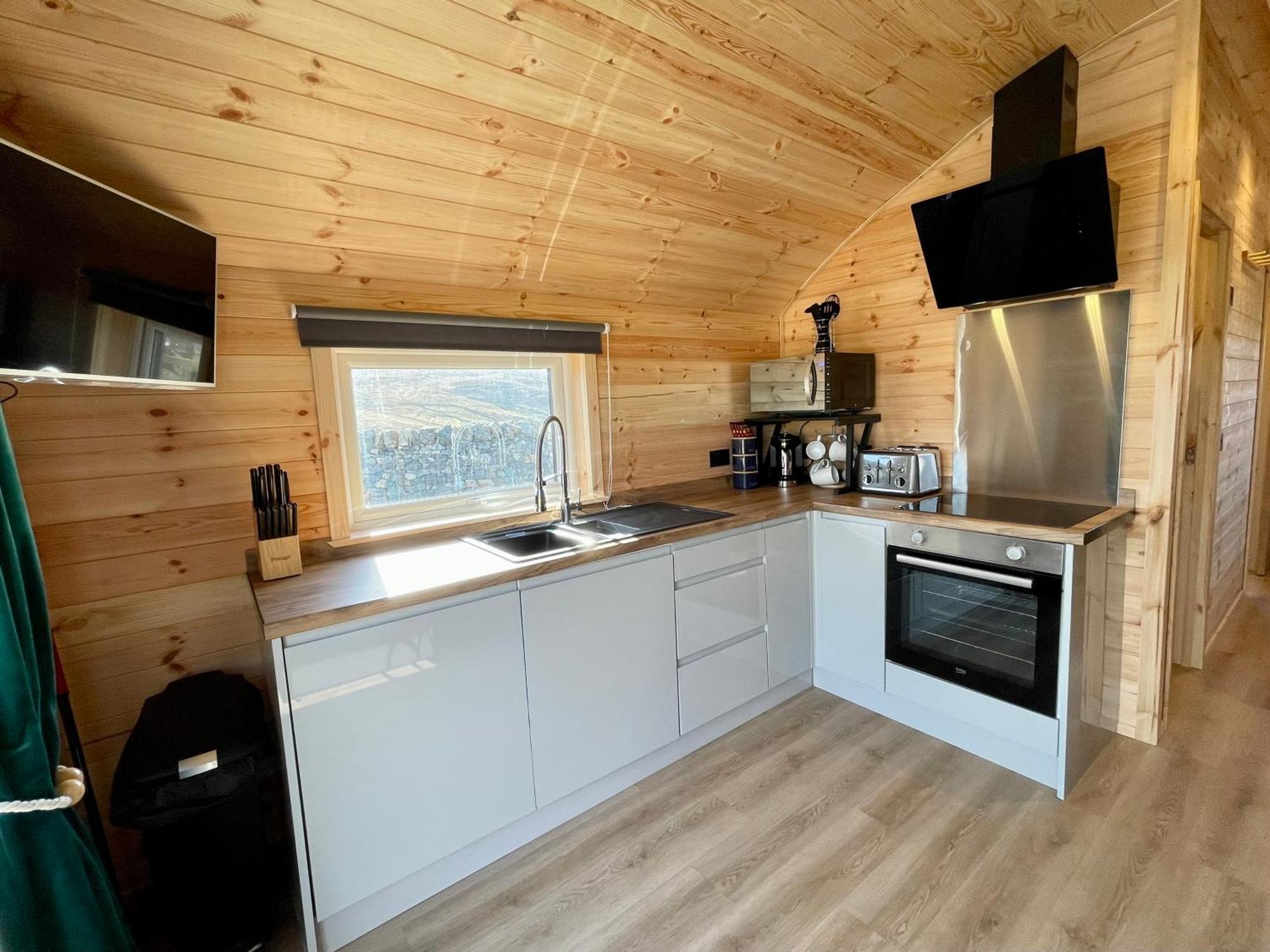 Seapods - Isle Of Lewis - Luxury En-Suite Pods On The Edge Of The Atlantic Ocean Aird Uig Buitenkant foto