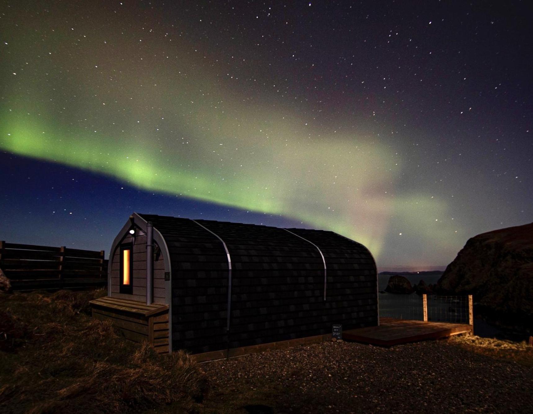 Seapods - Isle Of Lewis - Luxury En-Suite Pods On The Edge Of The Atlantic Ocean Aird Uig Buitenkant foto