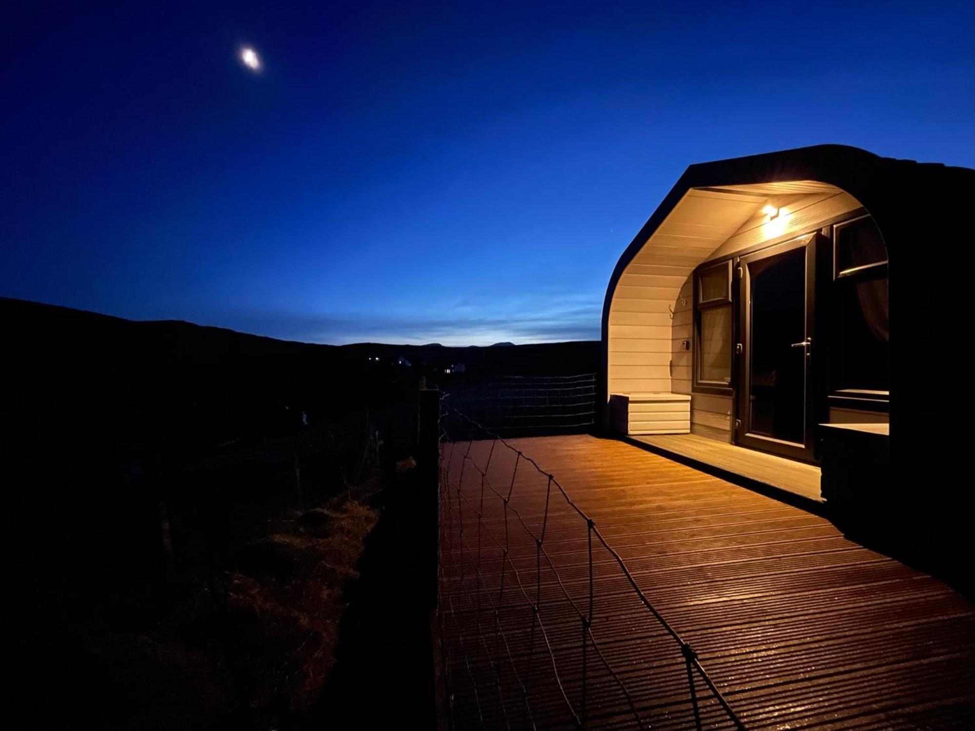 Seapods - Isle Of Lewis - Luxury En-Suite Pods On The Edge Of The Atlantic Ocean Aird Uig Buitenkant foto