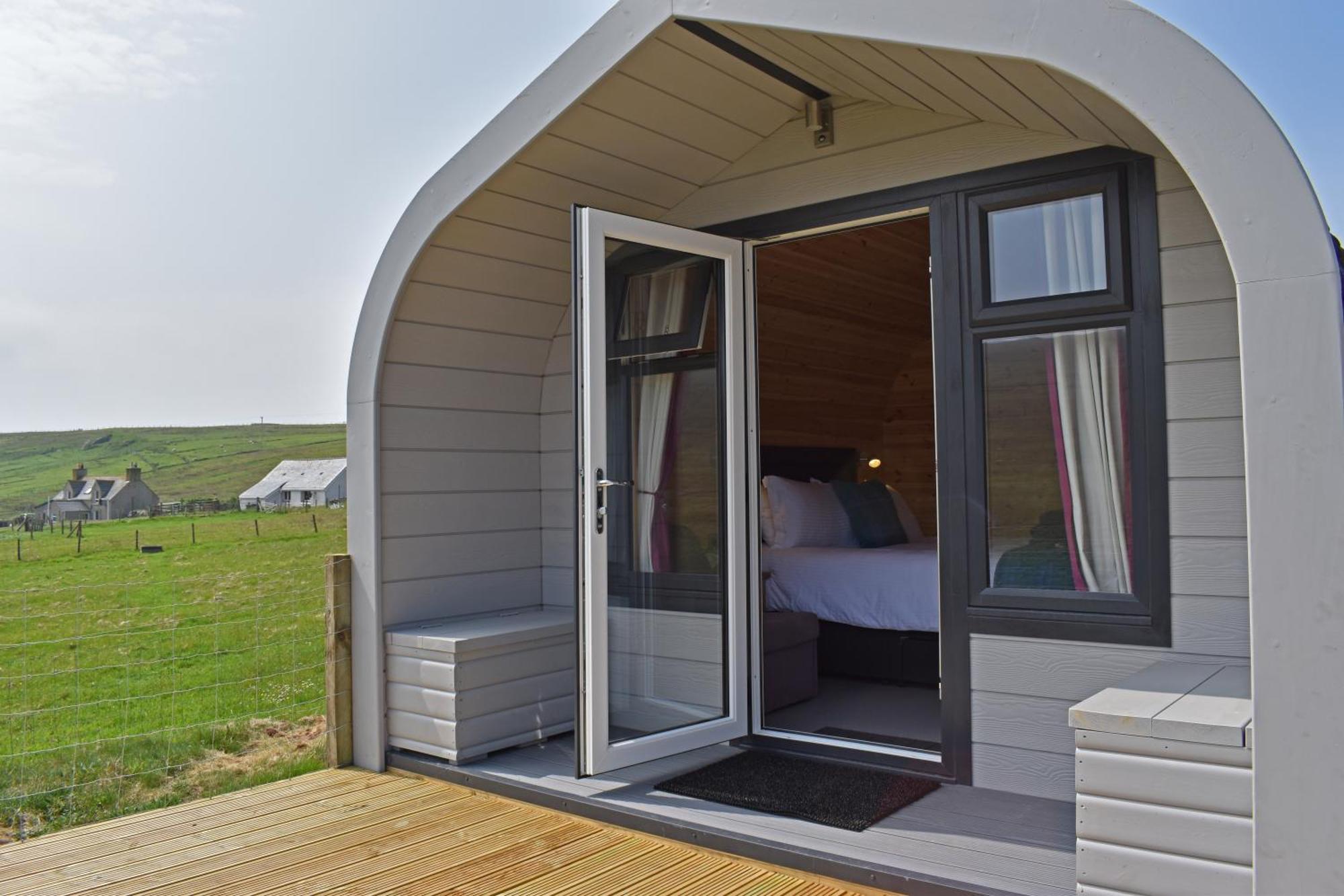 Seapods - Isle Of Lewis - Luxury En-Suite Pods On The Edge Of The Atlantic Ocean Aird Uig Buitenkant foto