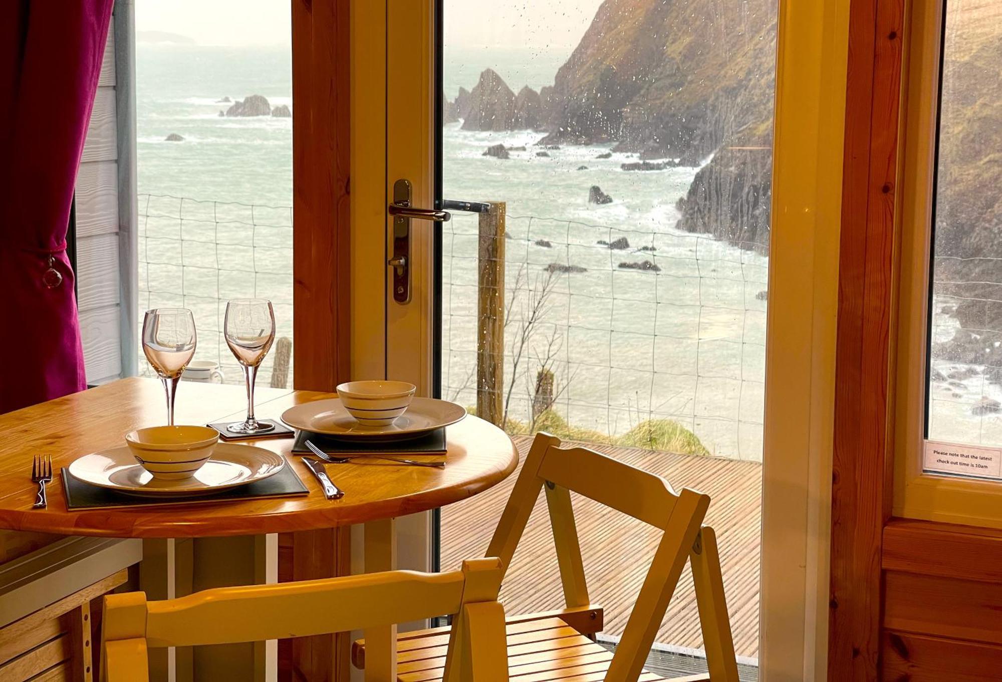 Seapods - Isle Of Lewis - Luxury En-Suite Pods On The Edge Of The Atlantic Ocean Aird Uig Buitenkant foto